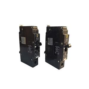 Square D EJB14020 Circuit Breaker 20A 1-Pole 277V Bolt-On Lot of 2